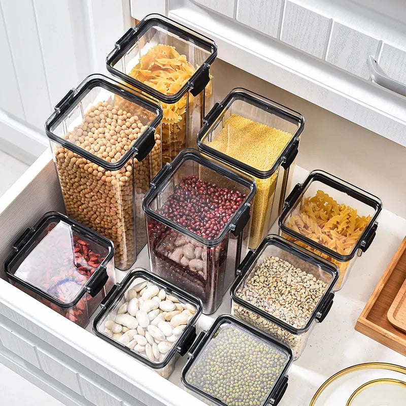 Sealed Kitchen Storage Jars
