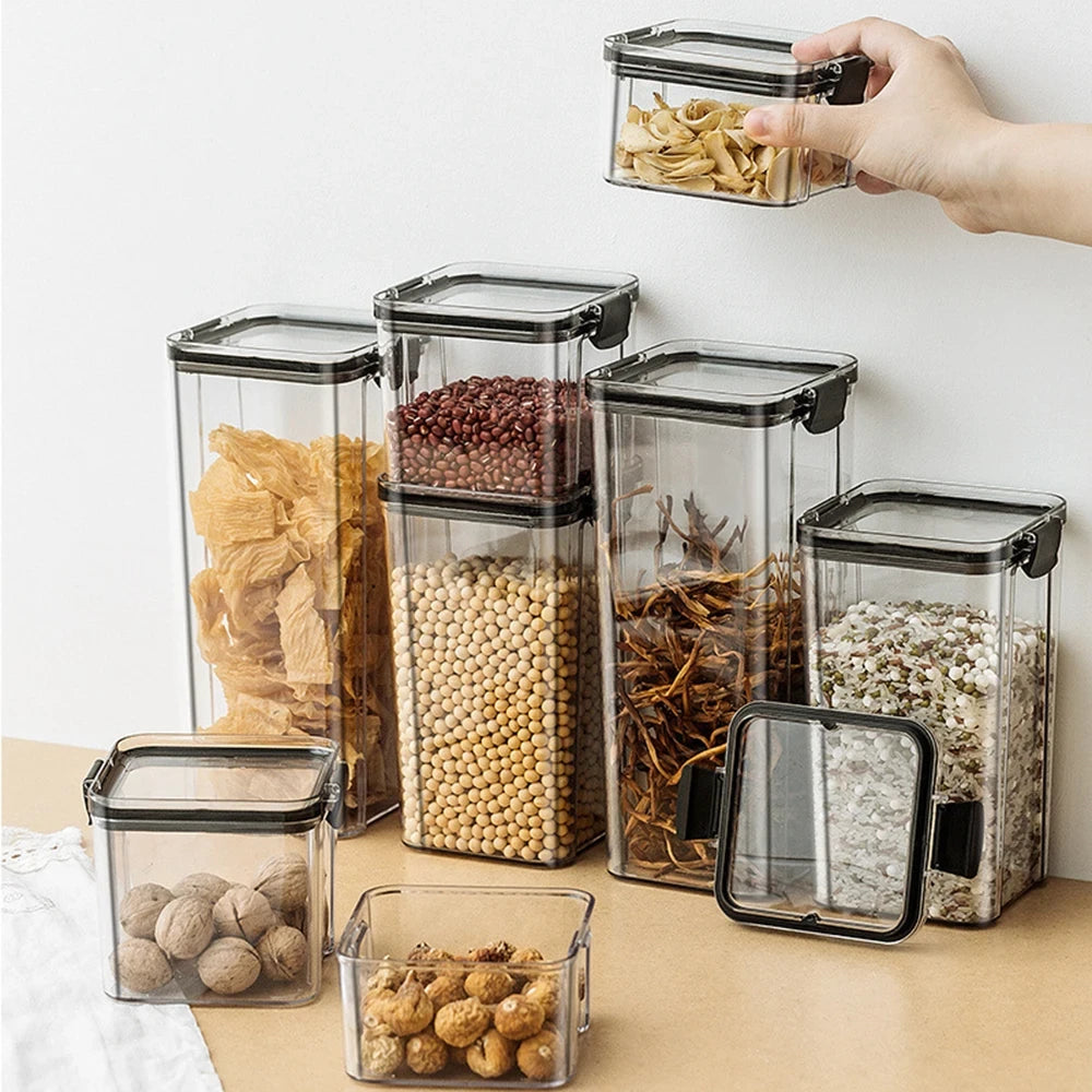 Sealed Kitchen Storage Jars
