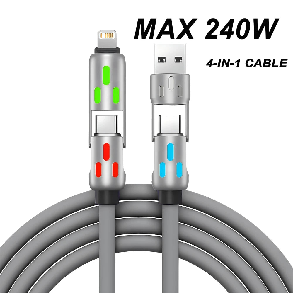 Four in One Fast Charging Cable
