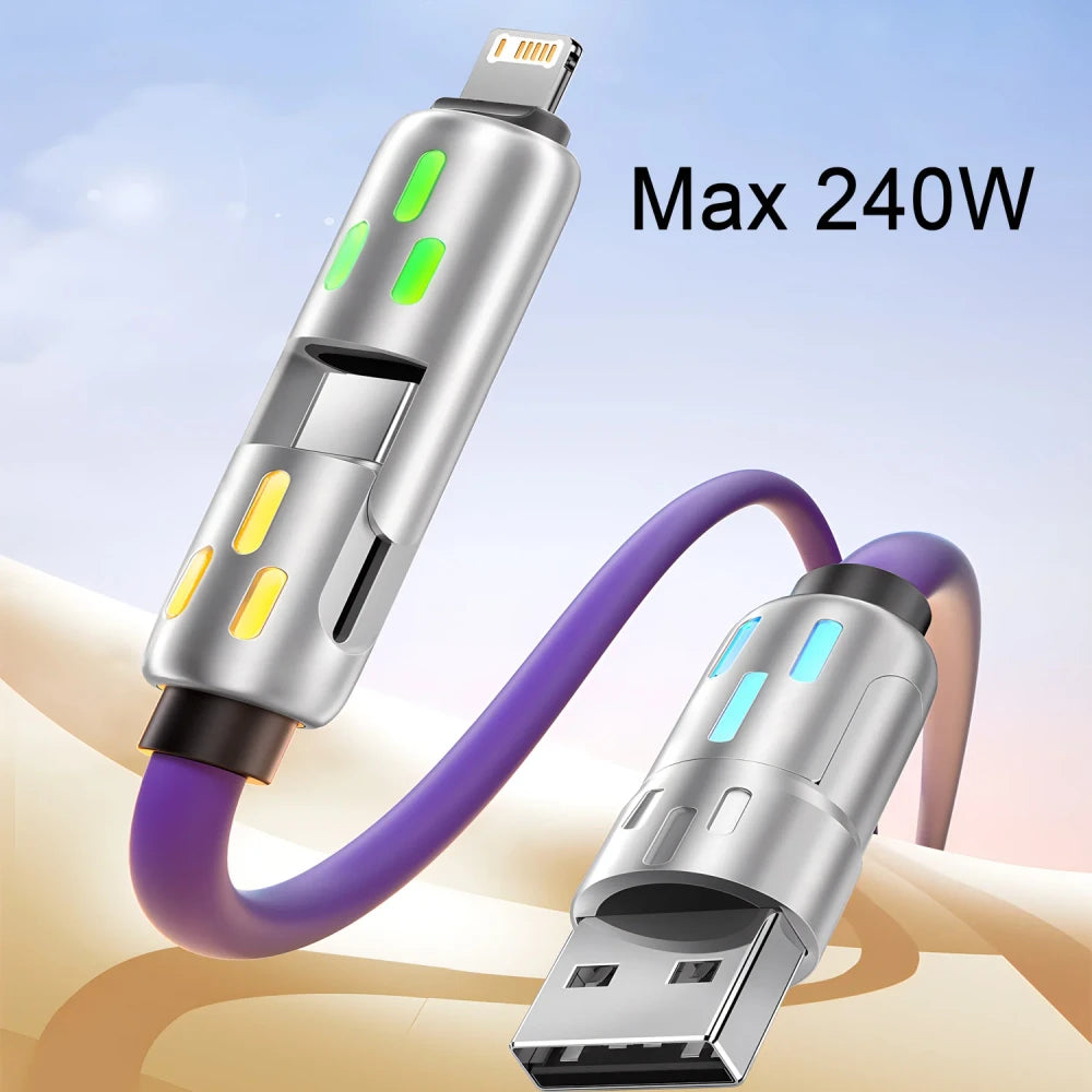 Four in One Fast Charging Cable