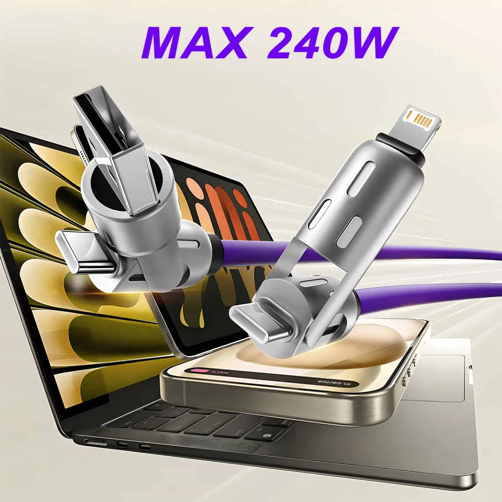 Four in One Fast Charging Cable