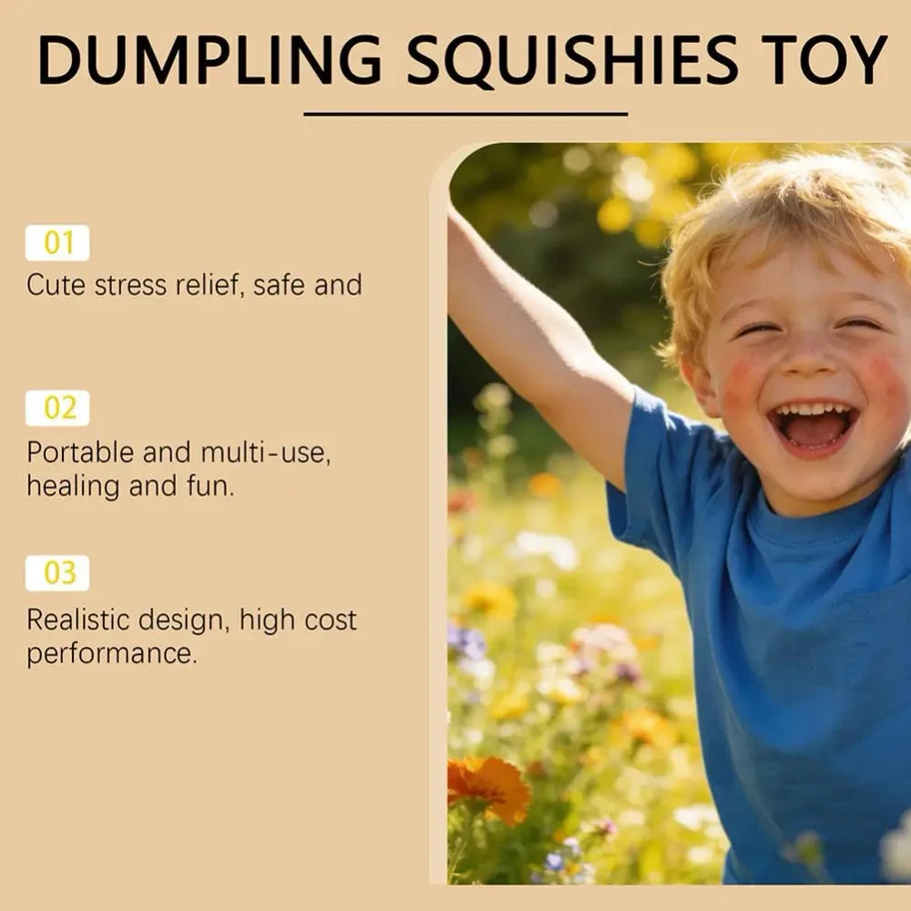 Squishy Dumpling Fidget Toy