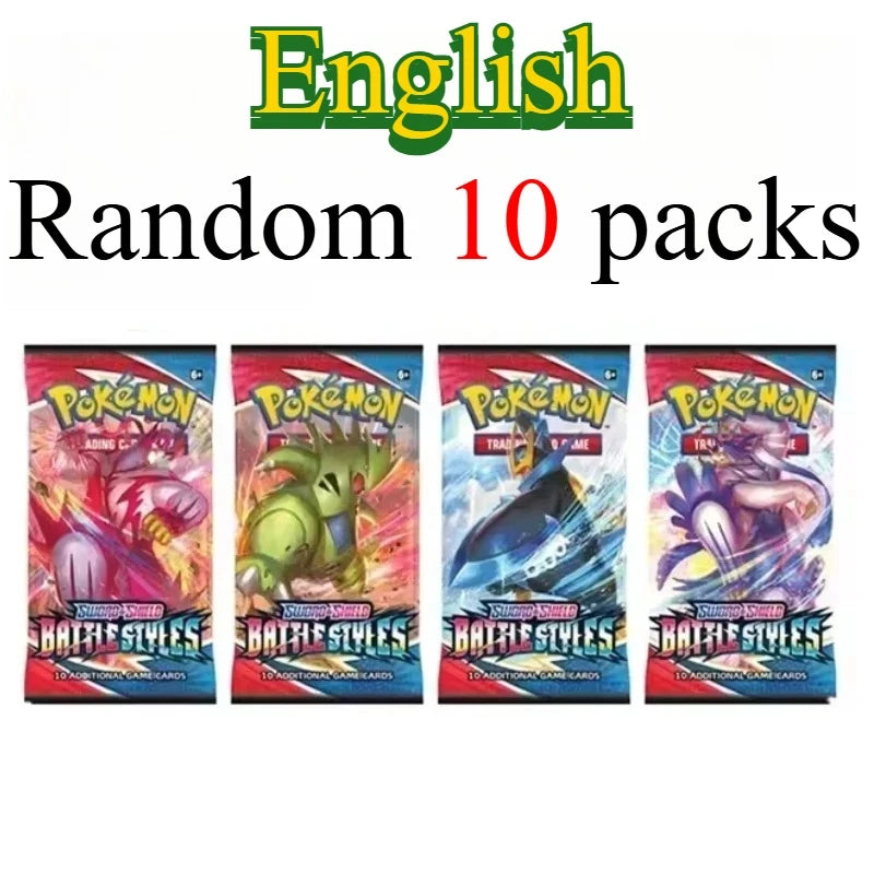 Pokémon Trading Card Booster Packs