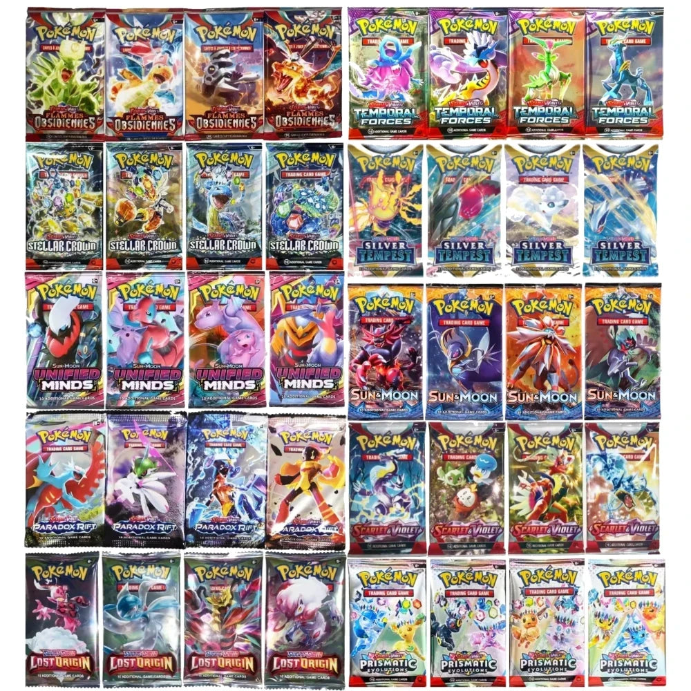 Pokémon Trading Card Booster Packs
