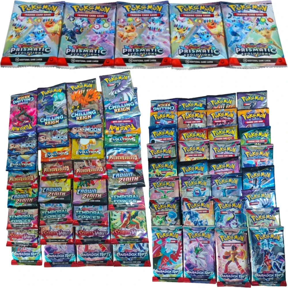 Pokémon Trading Card Booster Packs