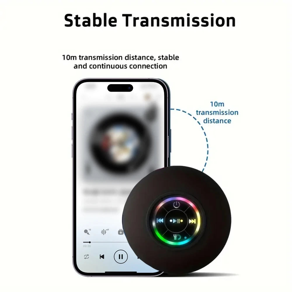 Portable Waterproof Shower Speaker