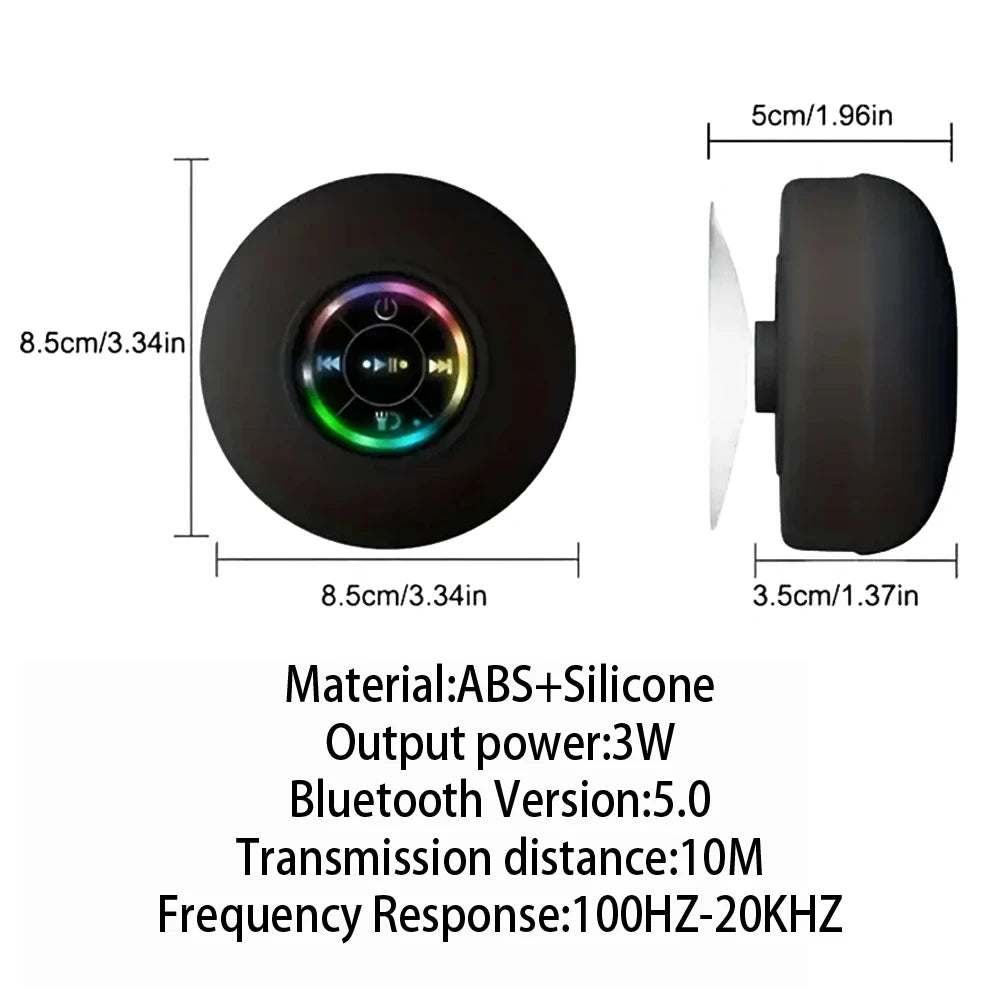 Portable Waterproof Shower Speaker
