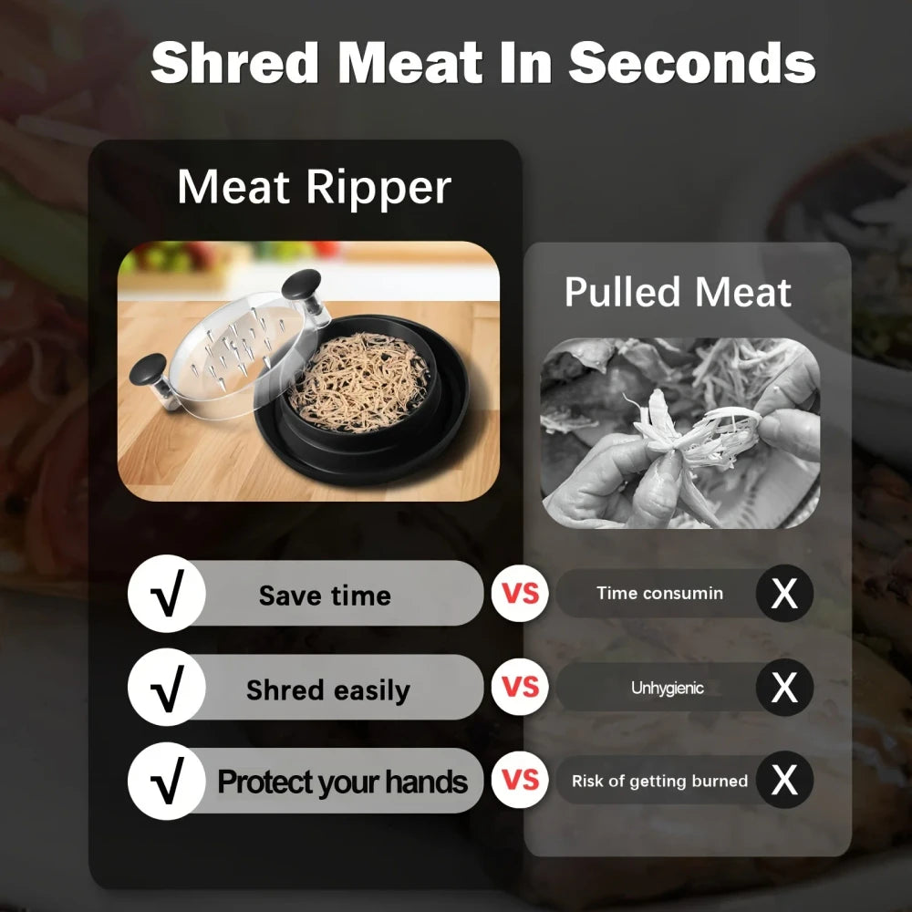 Transparent Meat Shredder