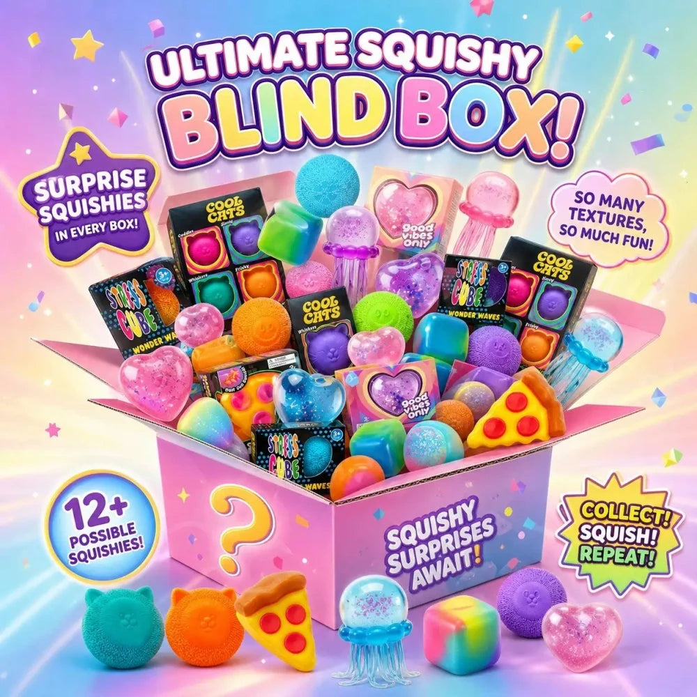 Assorted Squishy Sensory Character Figures